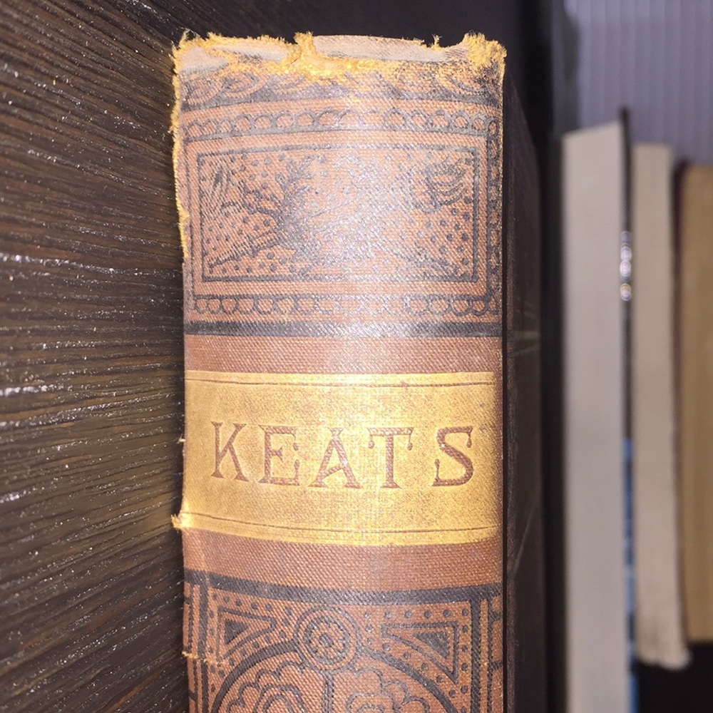 The poetical works of John Keats w/ a memoir $